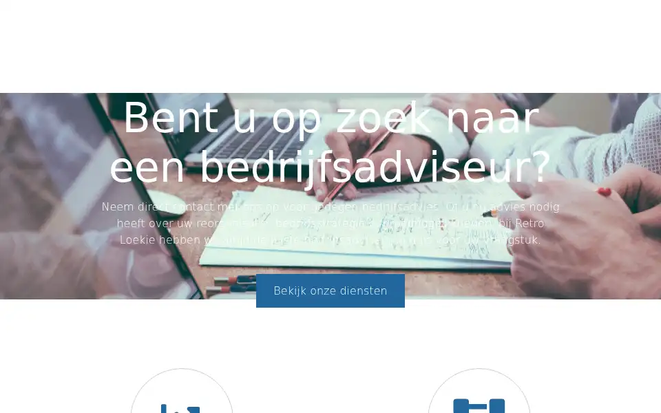 Screenshot of retroloekie.nl