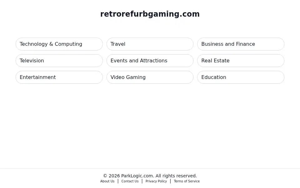 Screenshot of retrorefurbgaming.com