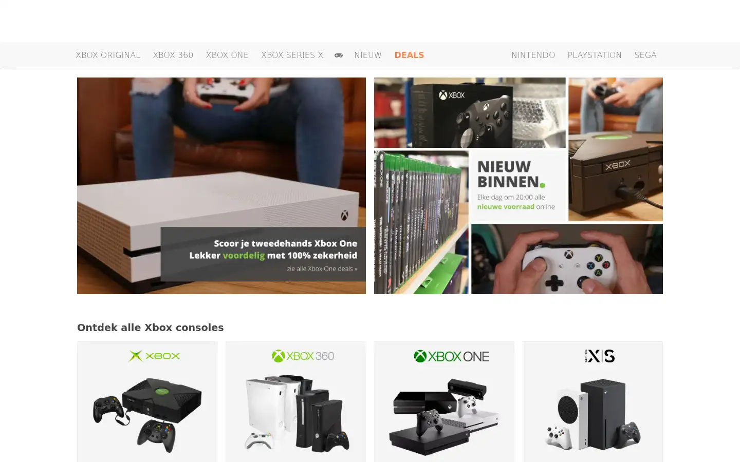 Screenshot of retroxboxkopen.nl