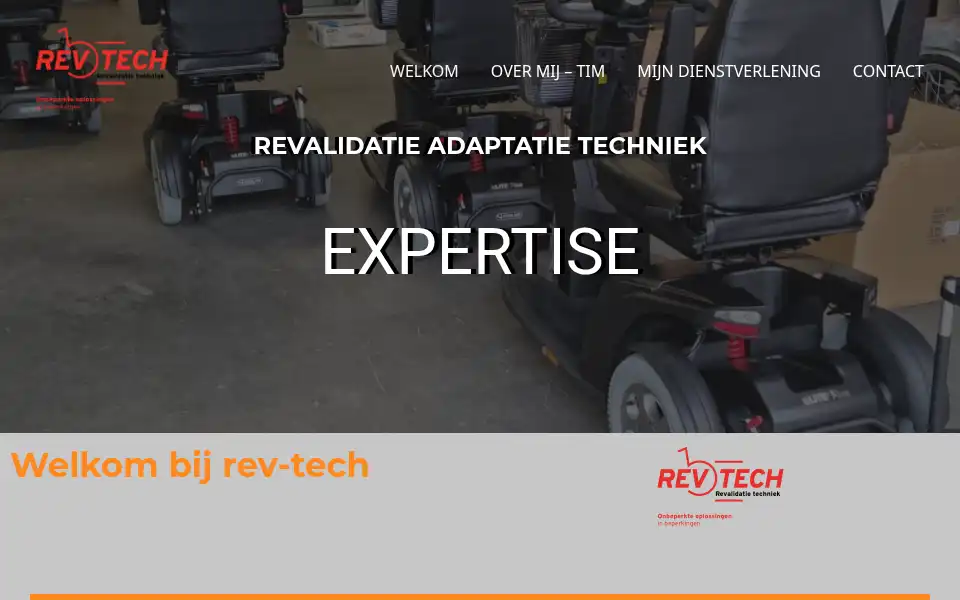 Screenshot of rev-tech.nl