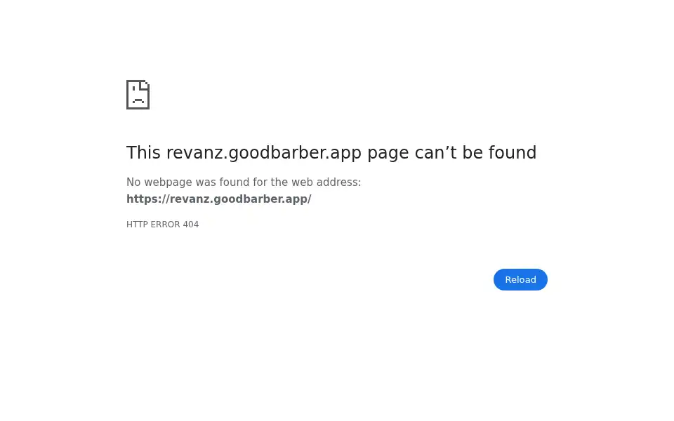 Screenshot of revanz.goodbarber.app
