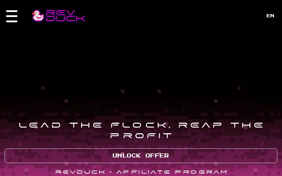 Screenshot of revduck.com