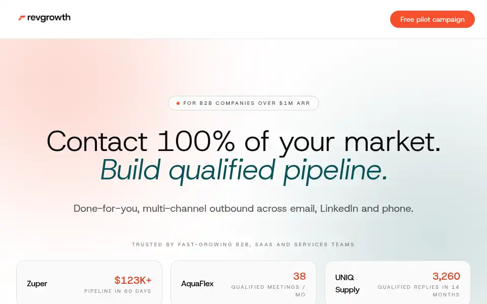 Screenshot of revgrowth.ai