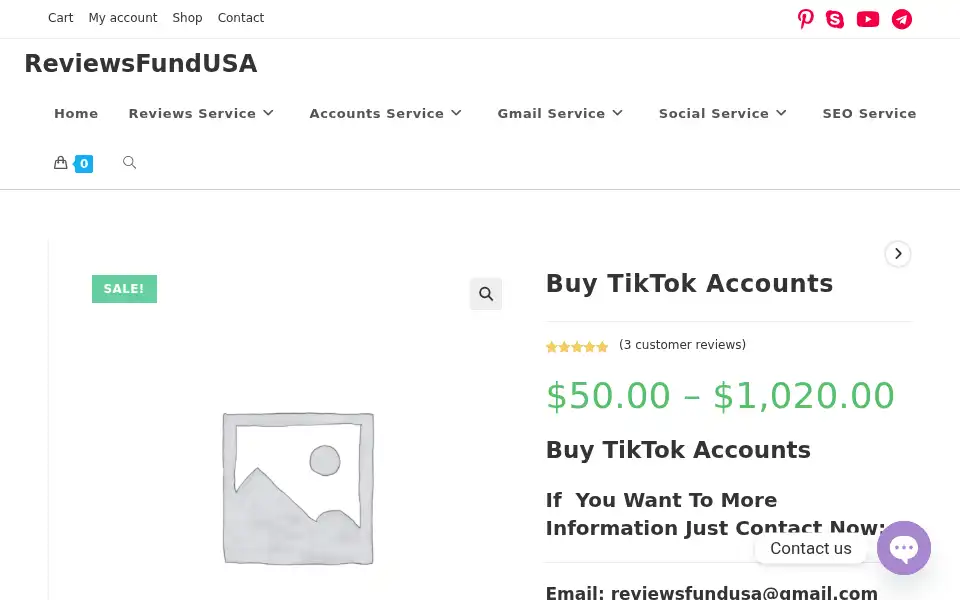 Screenshot of reviewsfundusa.com