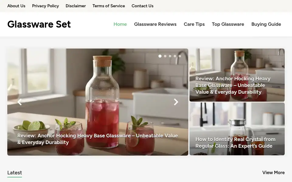 Screenshot of reviewspotz.com