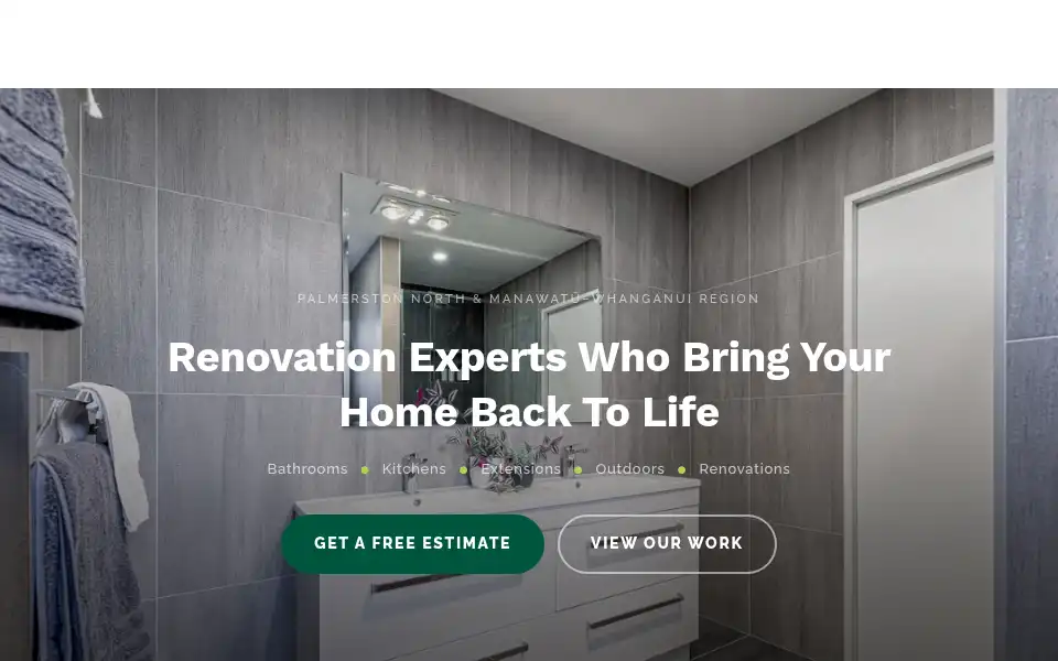 Screenshot of revivebuilding.co.nz