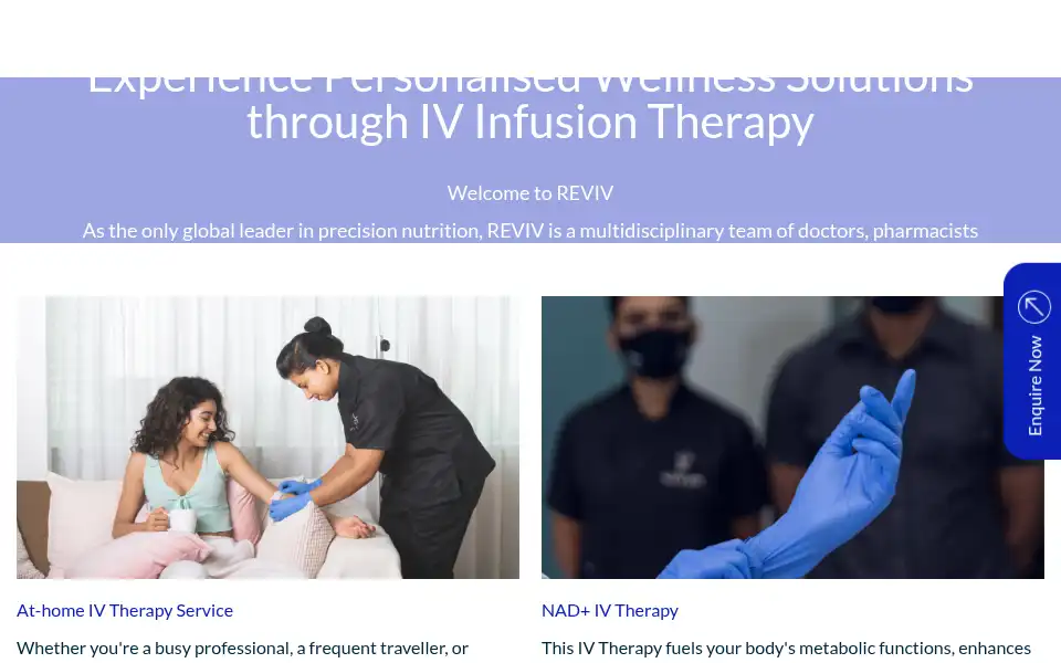 Screenshot of revivindia.com