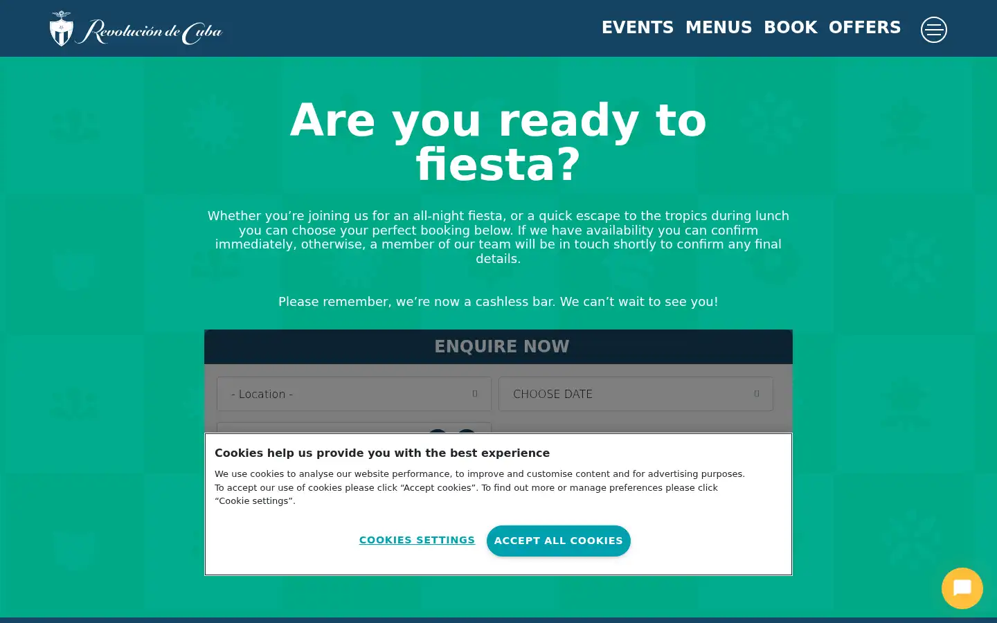 Screenshot of revoluciondecuba.com