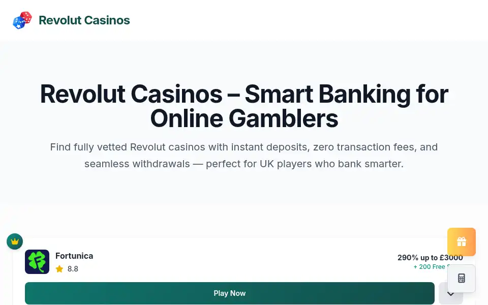 Screenshot of revolutcasinos.org
