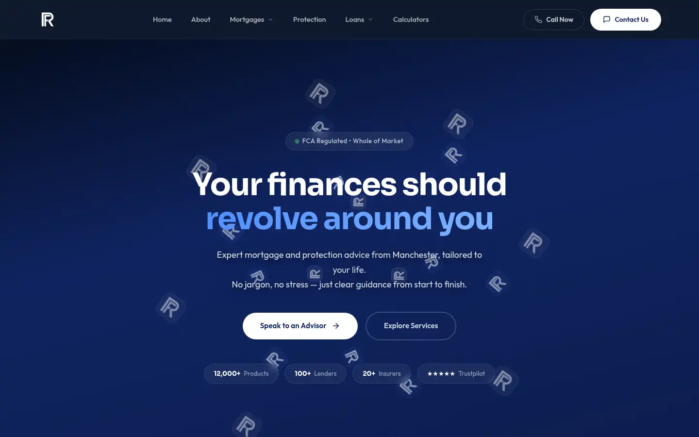 Screenshot of revolvefinance.co.uk