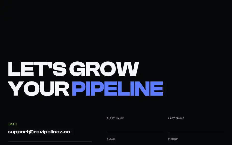 Screenshot of revpipelinez.com