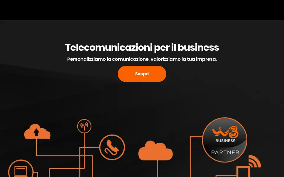 Screenshot of rewindtelecomunicazioni.it