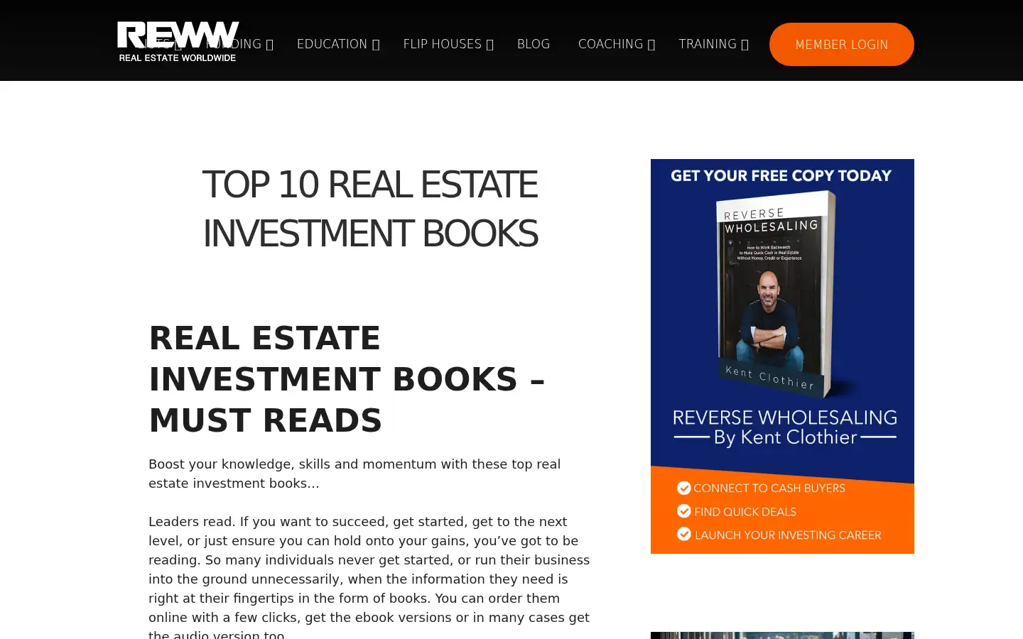 Screenshot of reww.com