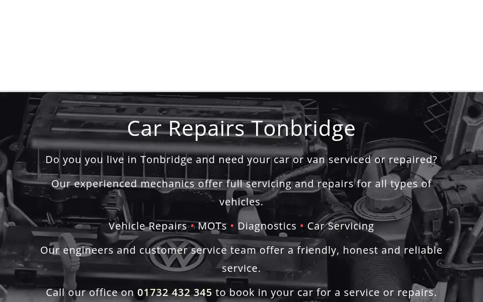 Screenshot of rexautorepairs.co.uk