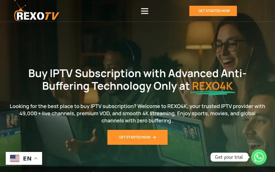 Screenshot of rexo4k.com