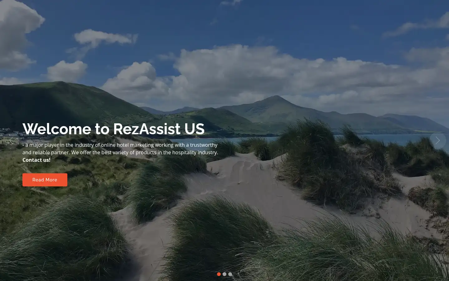 Screenshot of rezassist.com