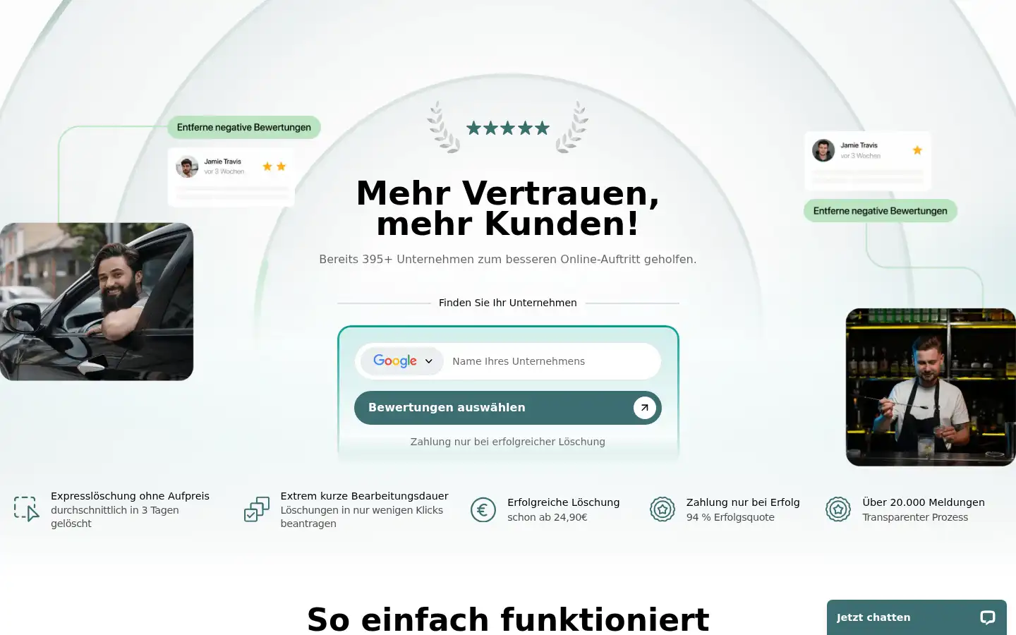 Screenshot of rezensionsheld.de