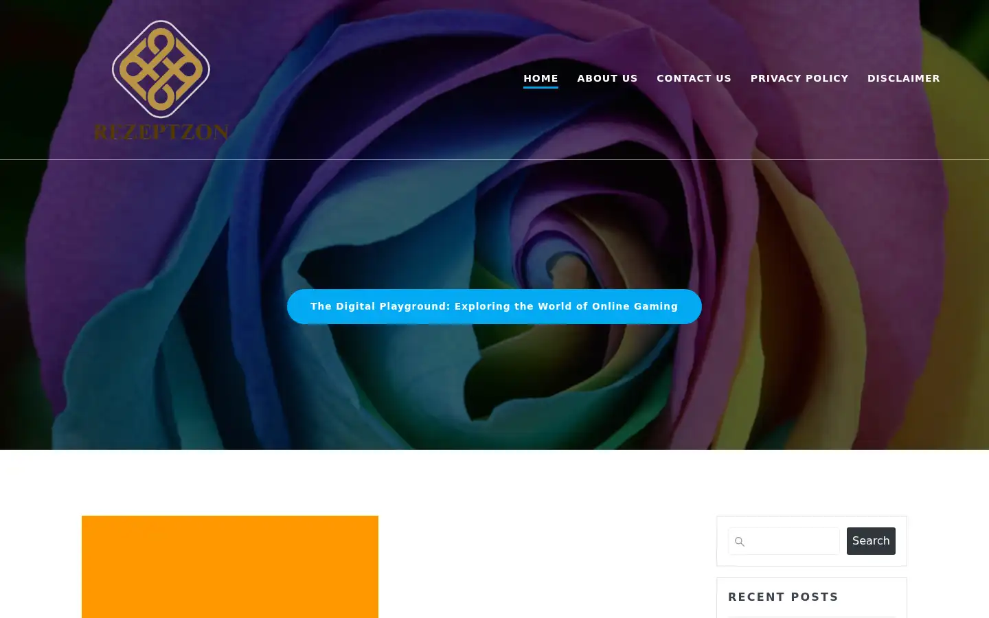 Screenshot of rezeptzon.de