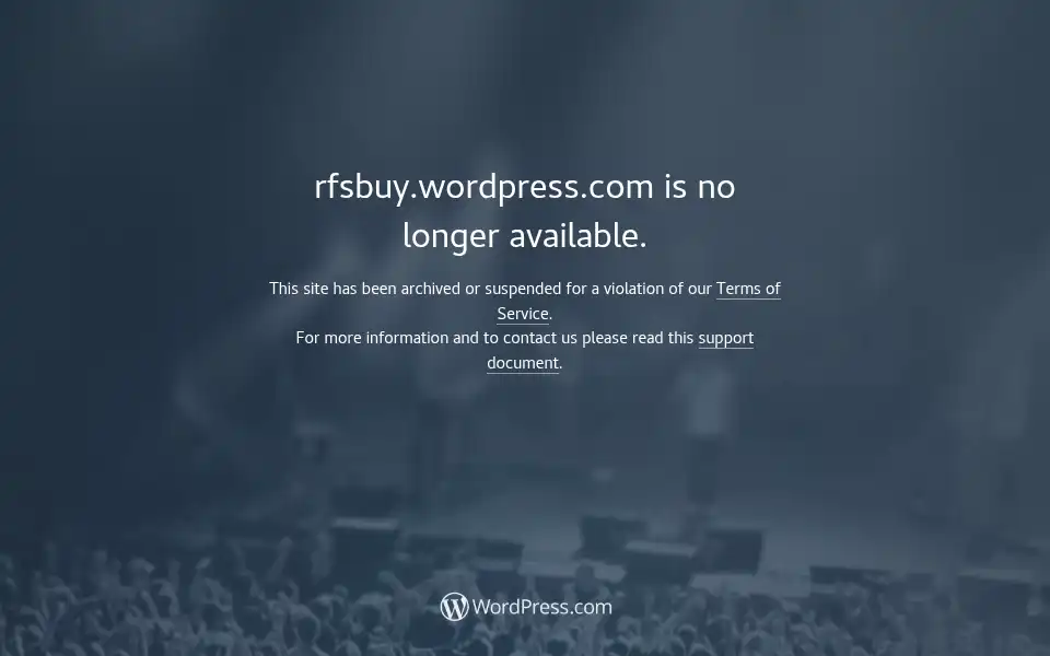 Screenshot of rfsbuy.wordpress.com