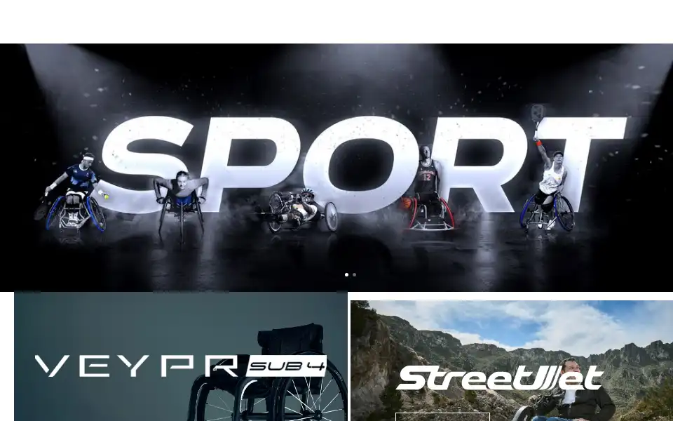 Screenshot of rgkwheelchairs.com
