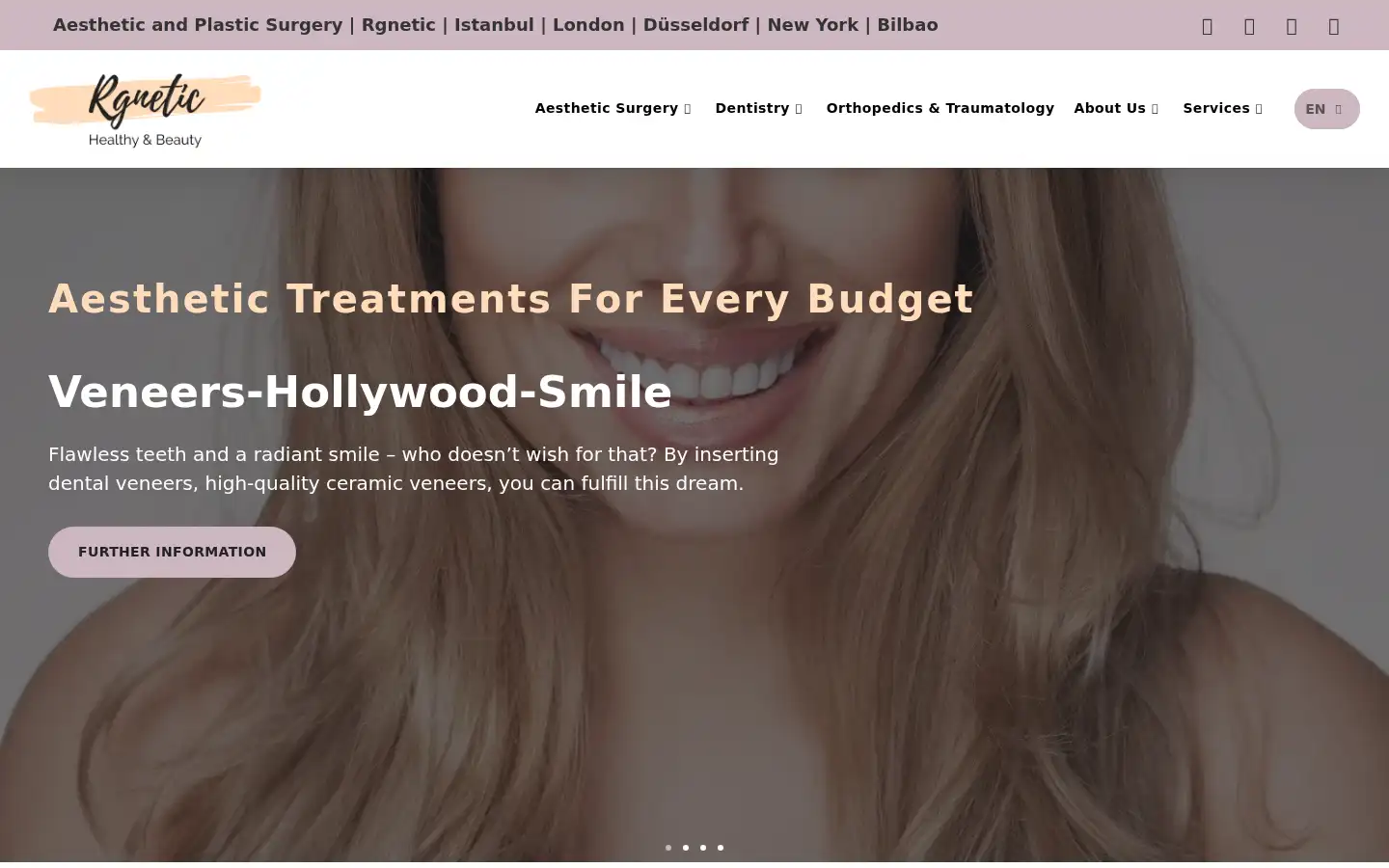 Screenshot of rgnetic.com