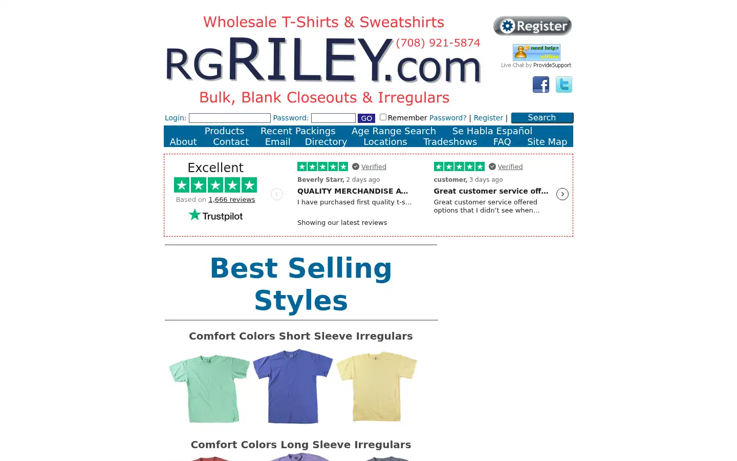 Screenshot of rgriley.com