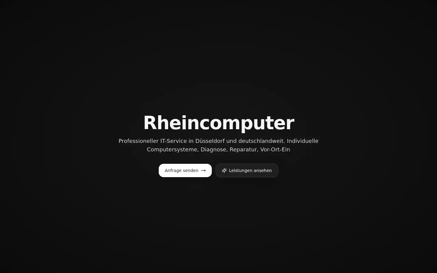 Screenshot of rheincomputer.de