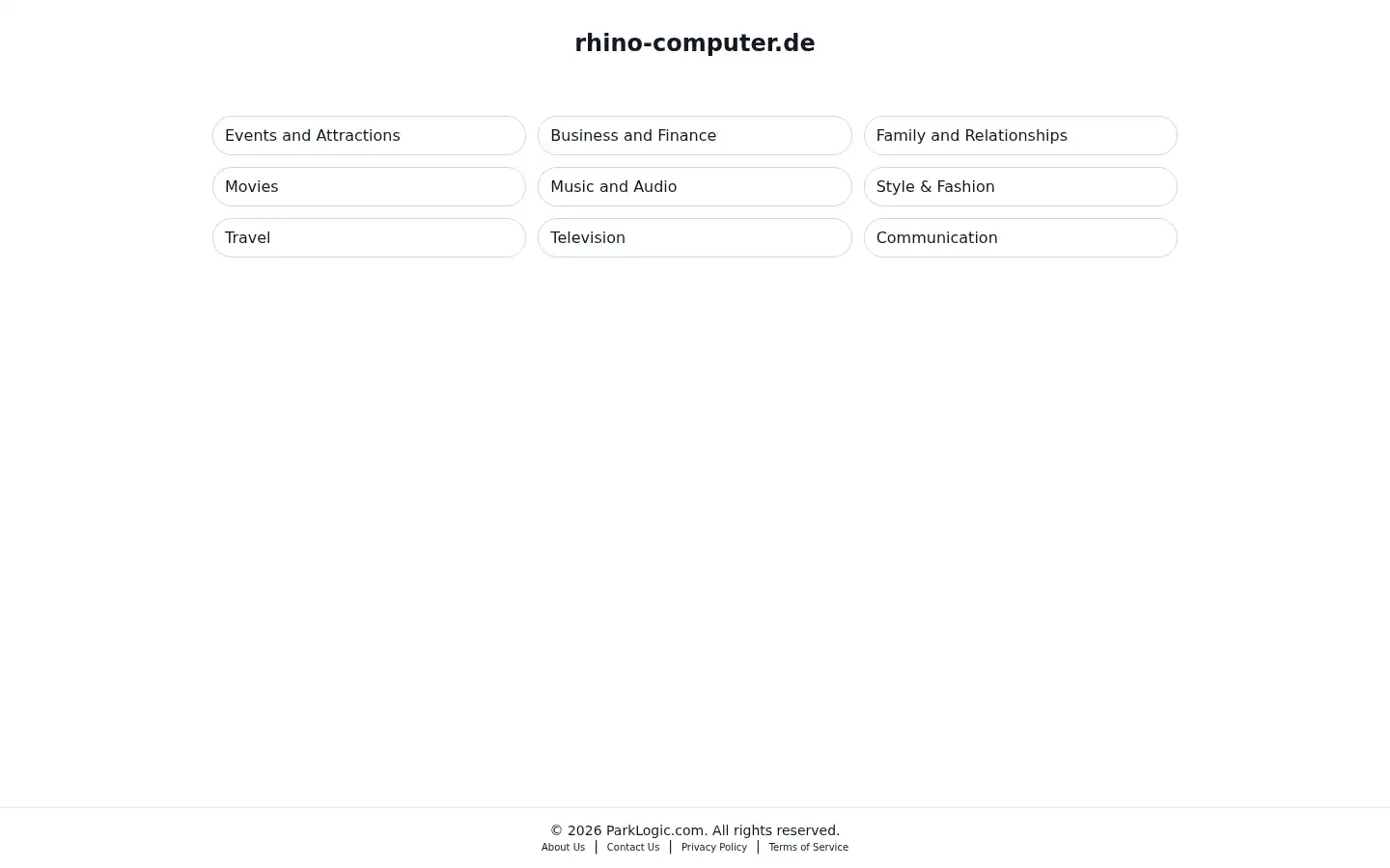 Screenshot of rhino-computer.de
