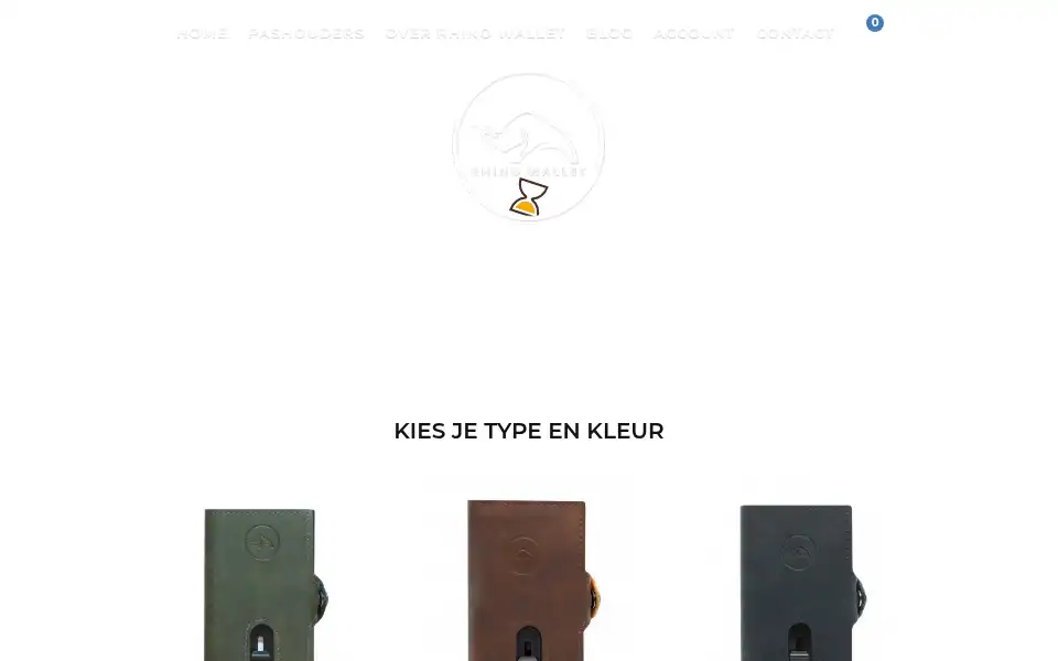 Screenshot of rhinowallet.nl
