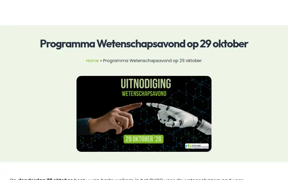 Screenshot of rhoc.nl