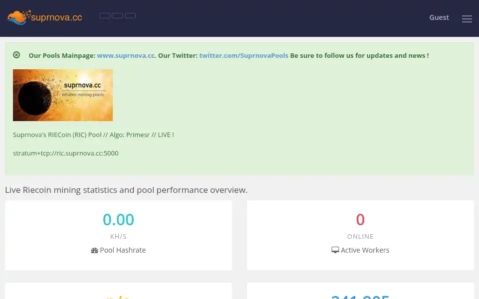 Screenshot of ric.suprnova.cc