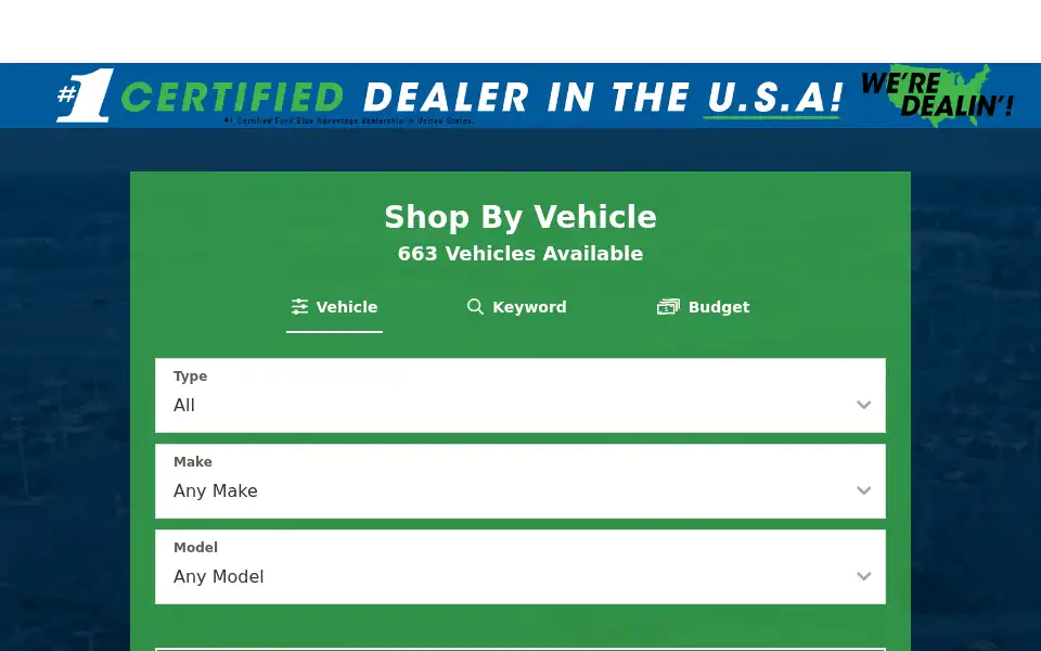 Screenshot of ricartused.com
