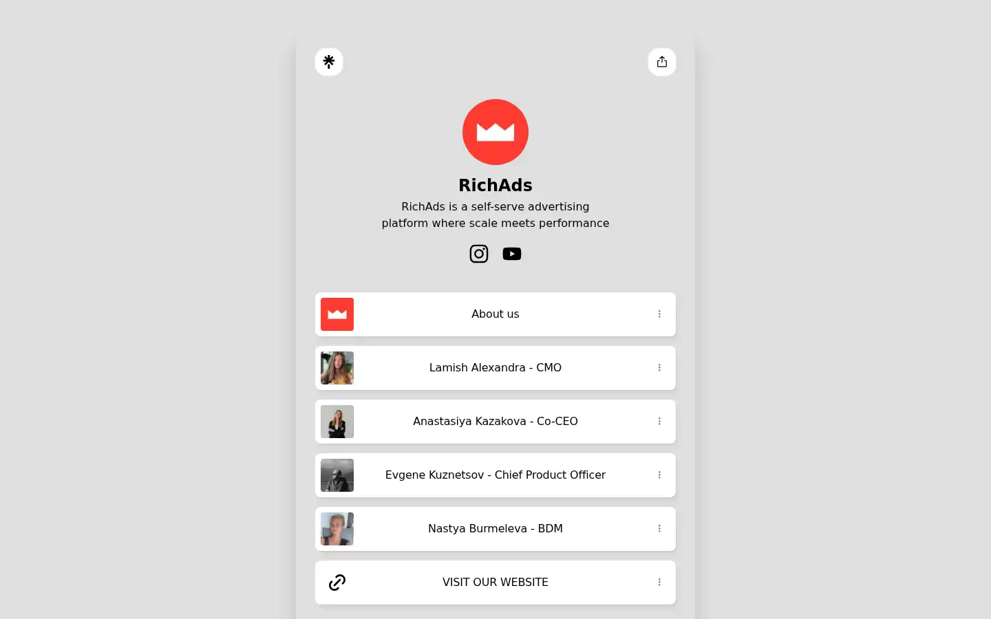 Screenshot of richads.com