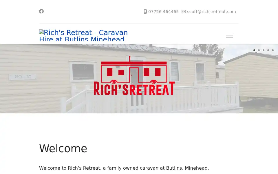 Screenshot of richsretreat.com