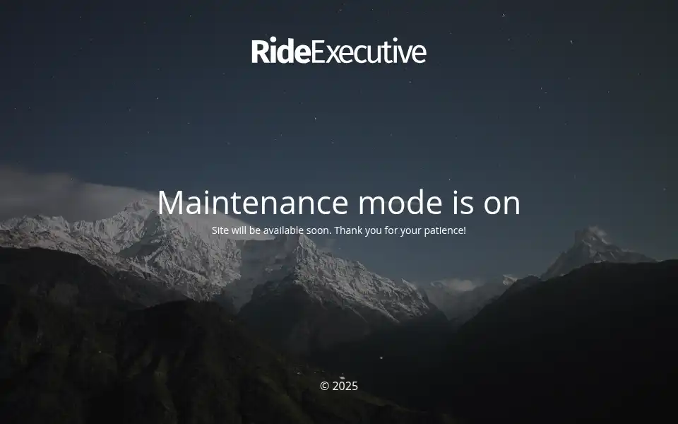 Screenshot of ride-executive.com