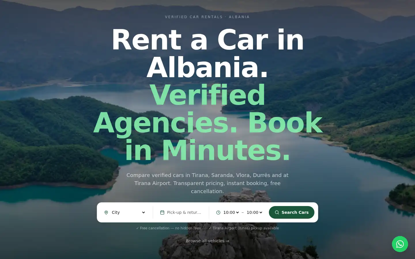 Screenshot of rideprise.com