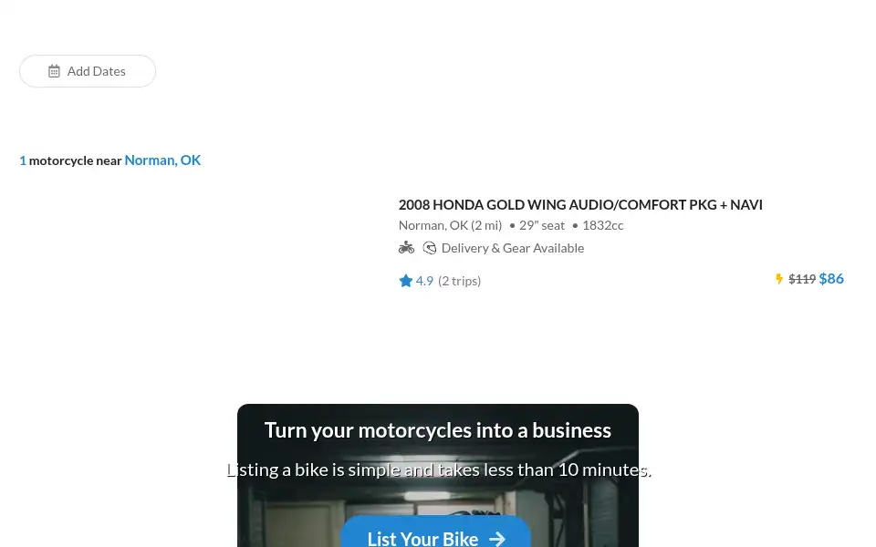 Screenshot of riders-share.com
