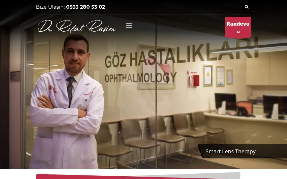 Screenshot of rifatrasier.com