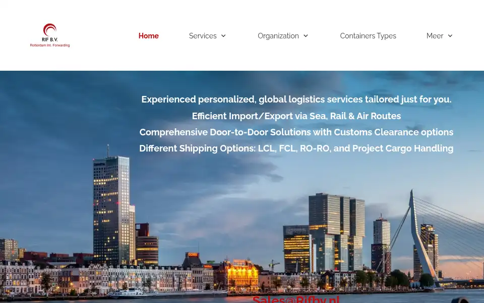 Screenshot of rifbv.nl