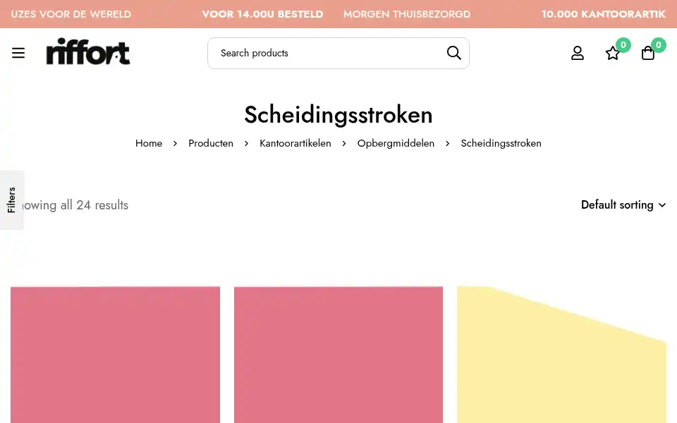 Screenshot of riffort.com