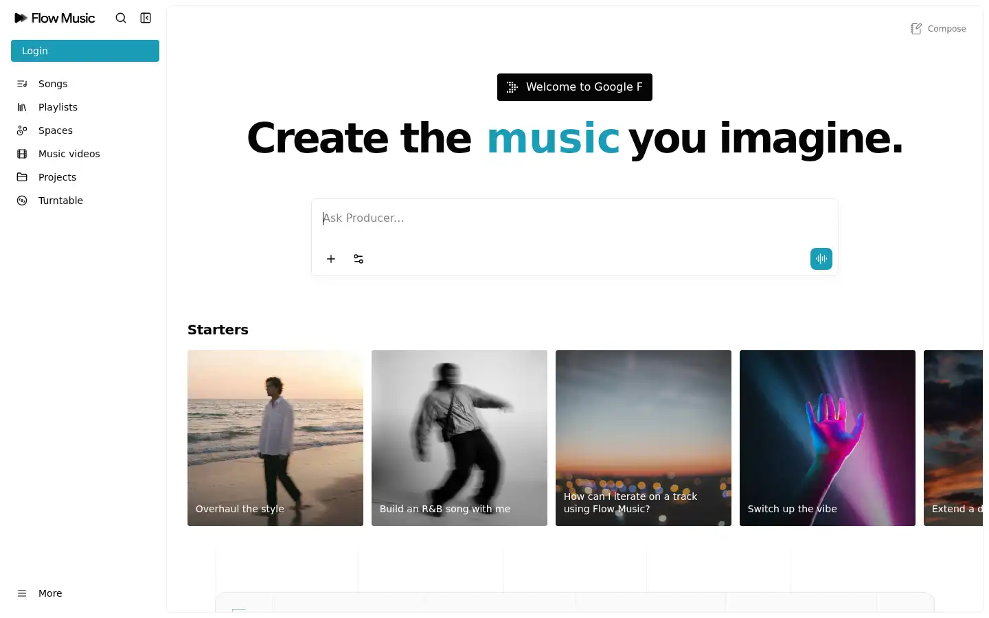 Screenshot of riffusion.com