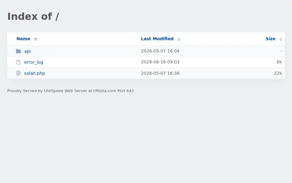 Screenshot of riftzilla.com