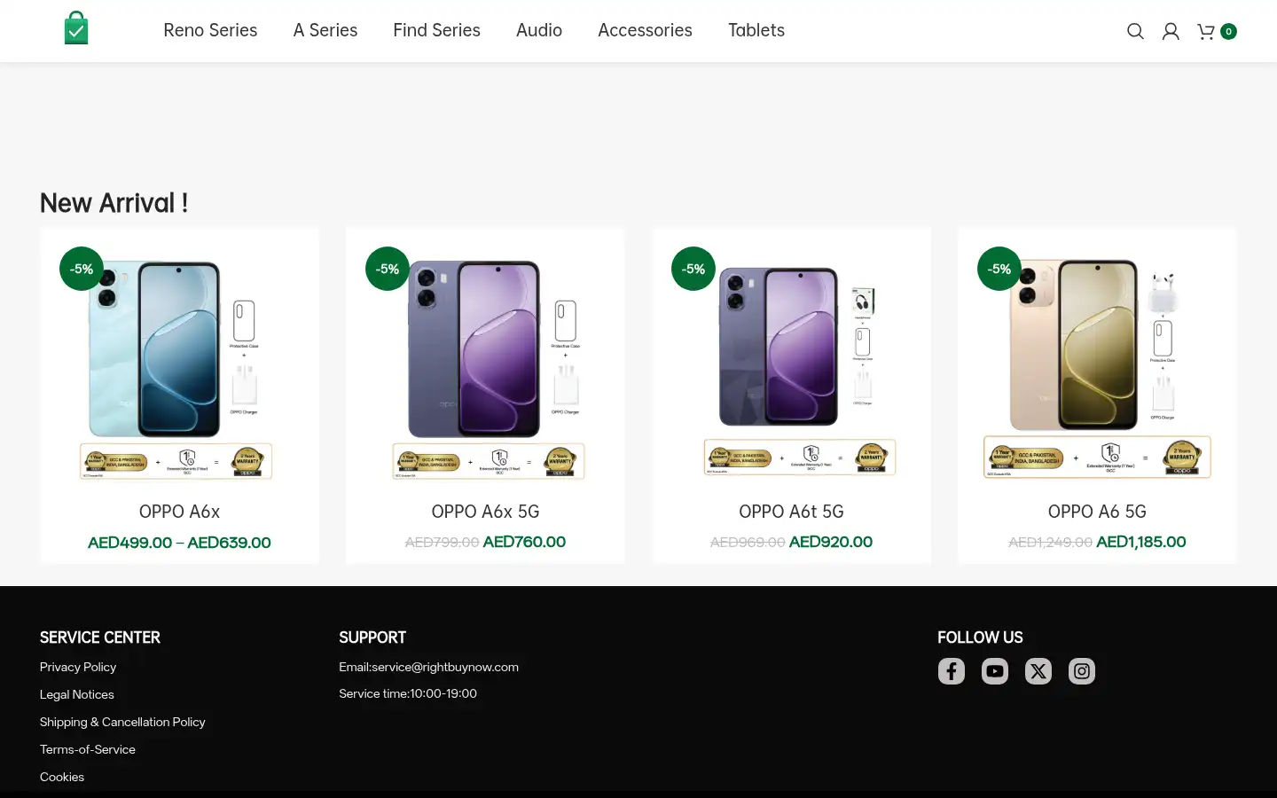 Screenshot of rightbuynow.com