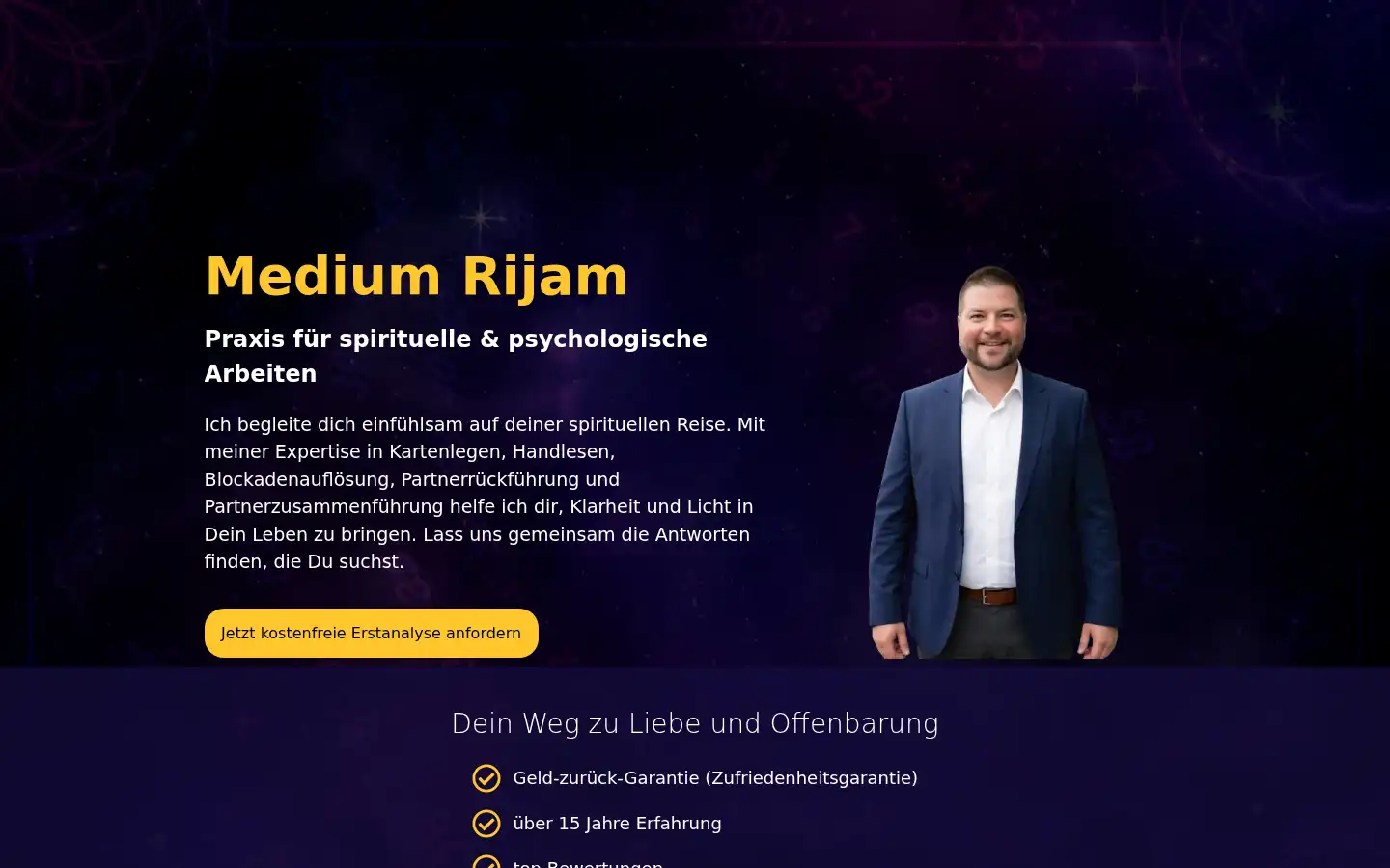 Screenshot of rijam.de