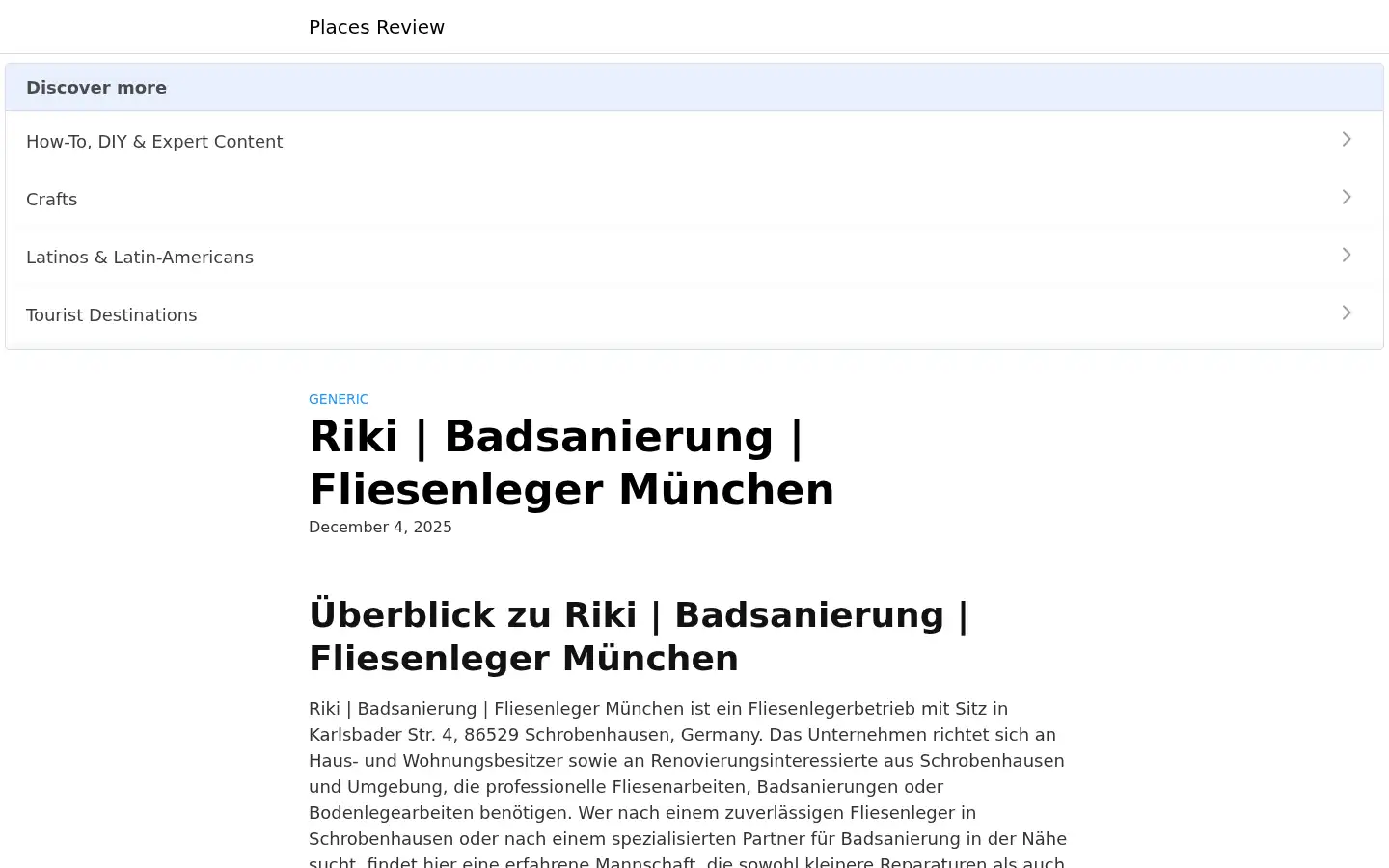 Screenshot of riki-fliesenleger.de