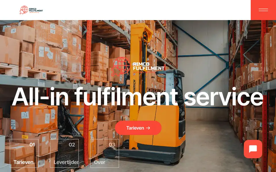 Screenshot of rimcofulfilment.com