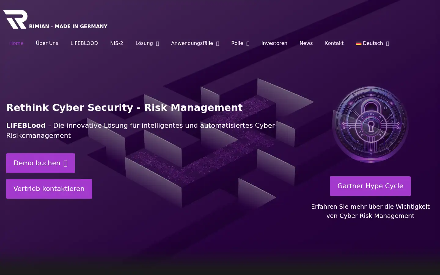 Screenshot of rimian.io