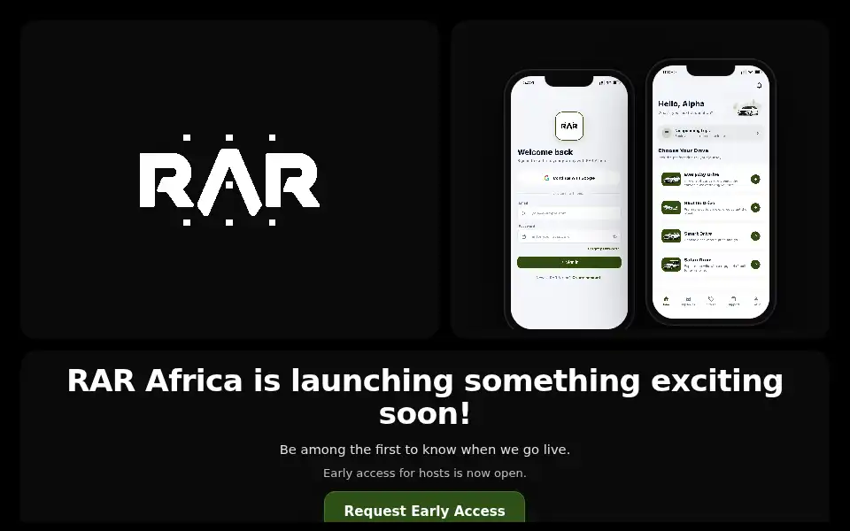 Screenshot of ringarental.com