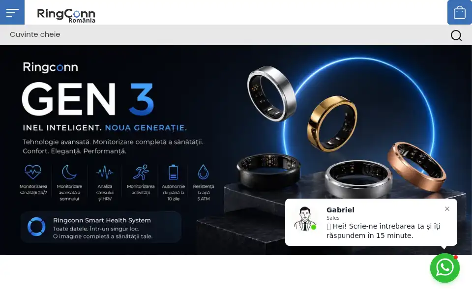 Screenshot of ringconn.ro