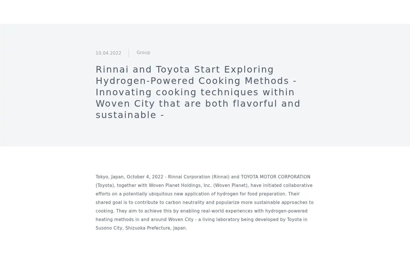 Screenshot of rinnai.com